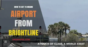 Traveling to Miami Airport via Brightline: A Quick Guide