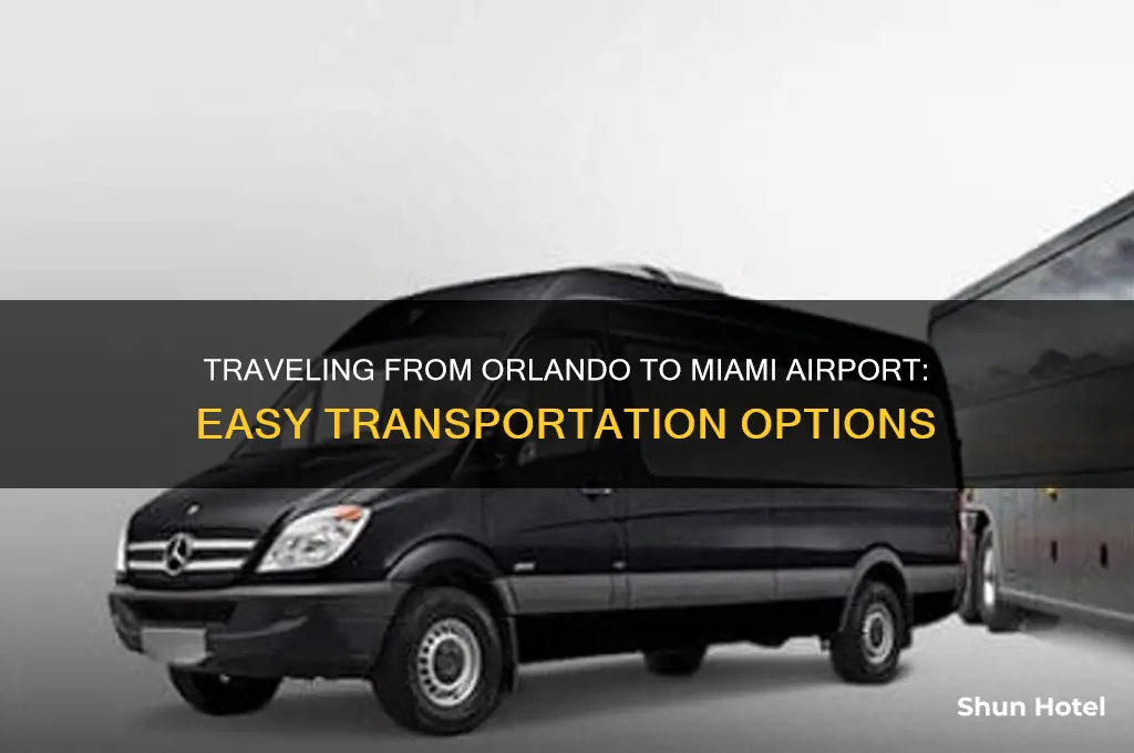 how to get to miami airport from orlando