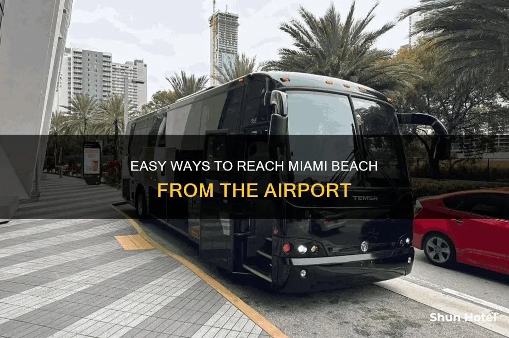 how to get to miami beach from the airport
