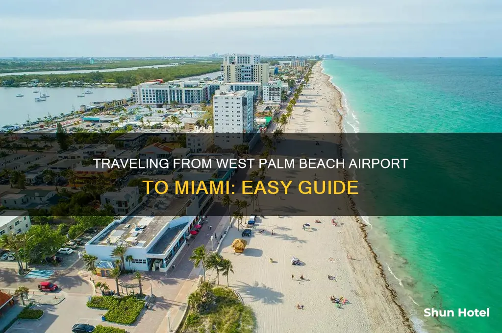 how to get to miami from west palm beach airport