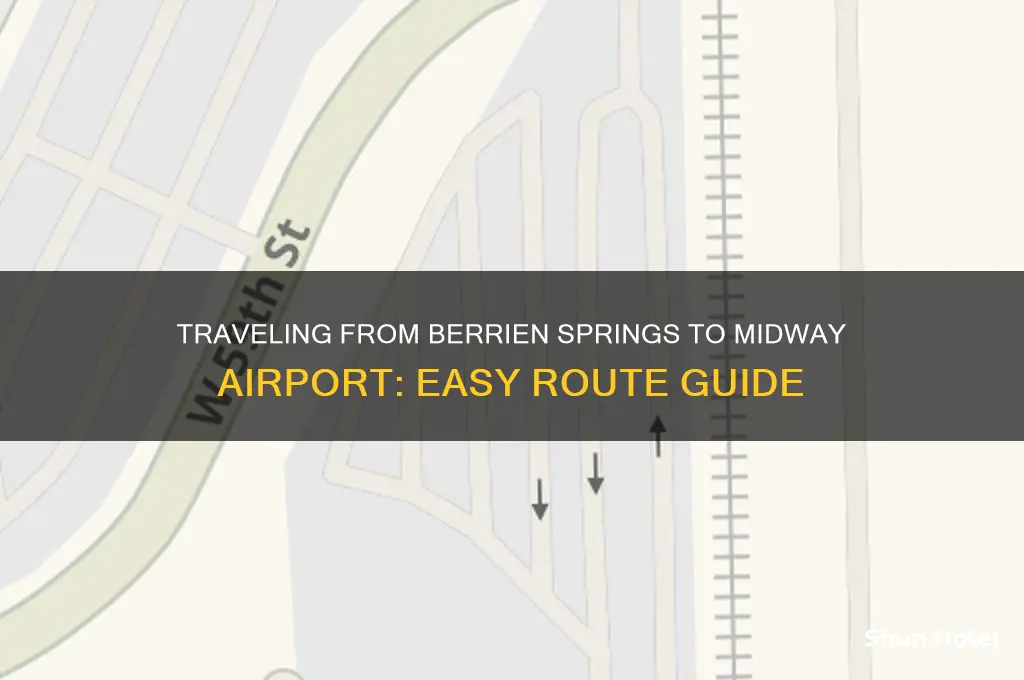 how to get to midway airport form berien springs