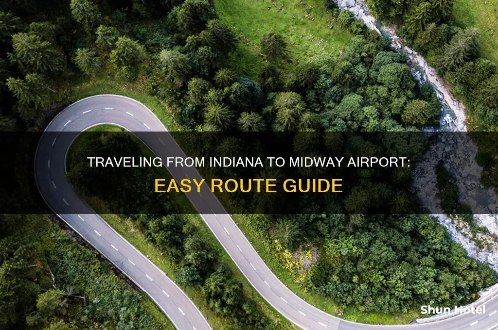 how to get to midway airport from indiana