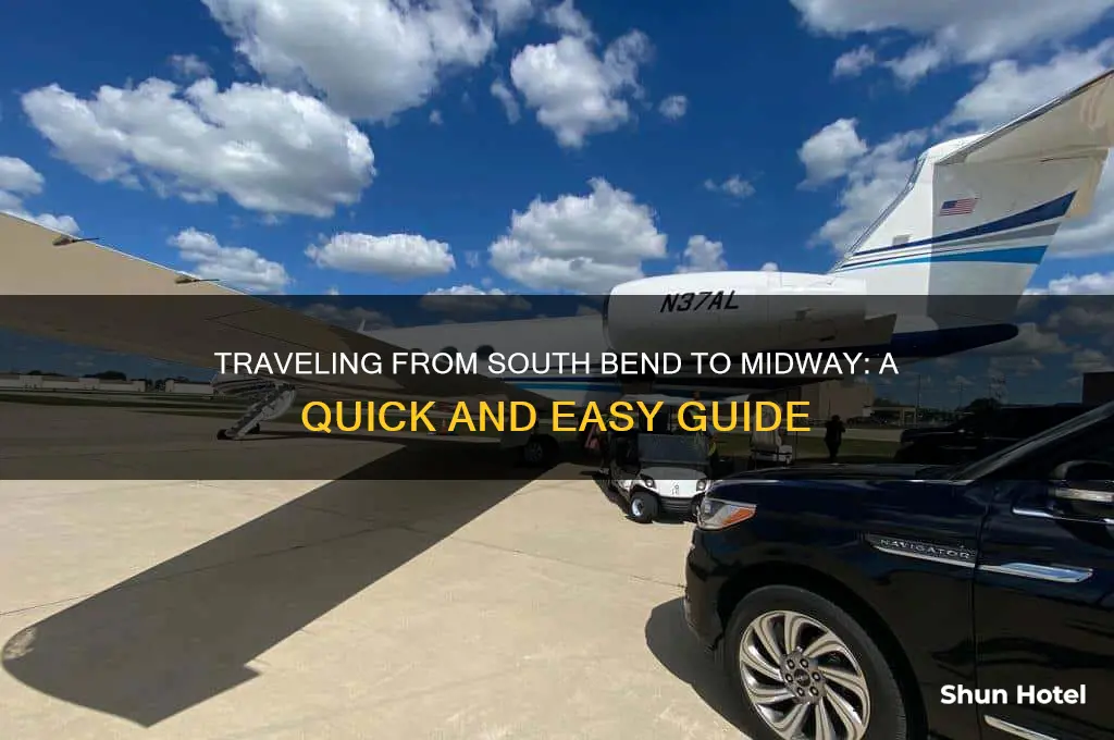 how to get to midway airport from south bend airport