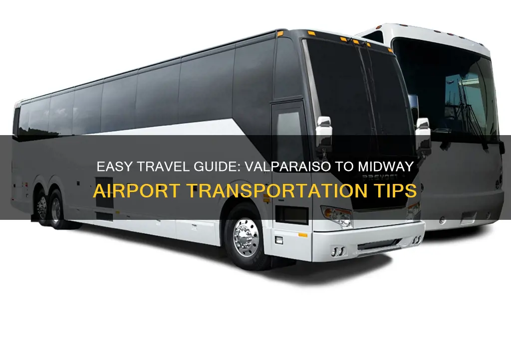 how to get to midway airport from valparaiso
