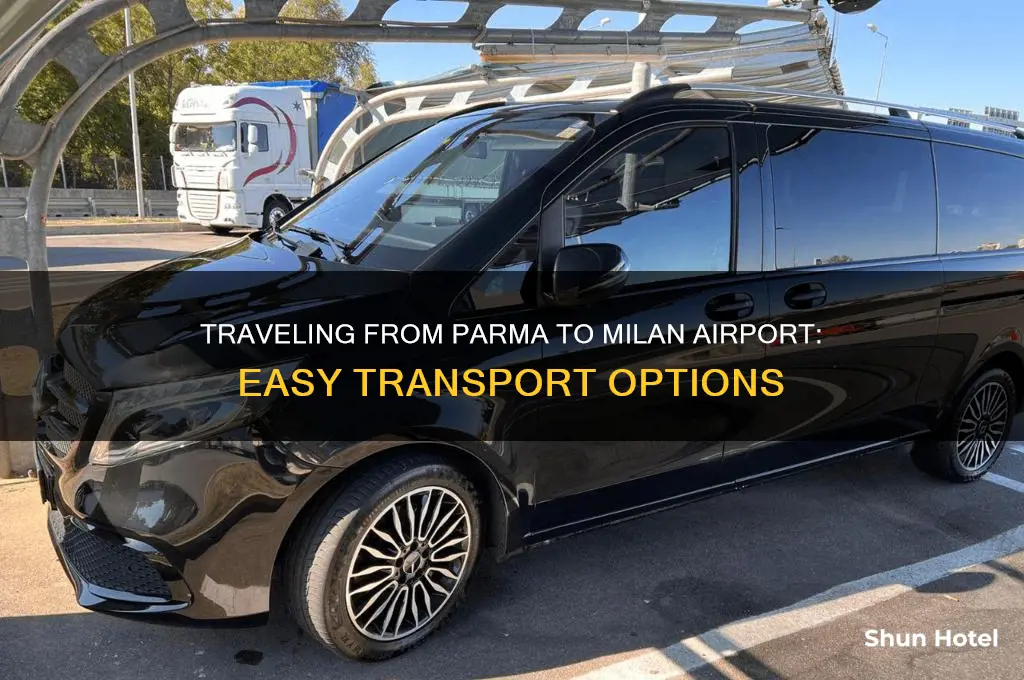 how to get to milan airport from parma
