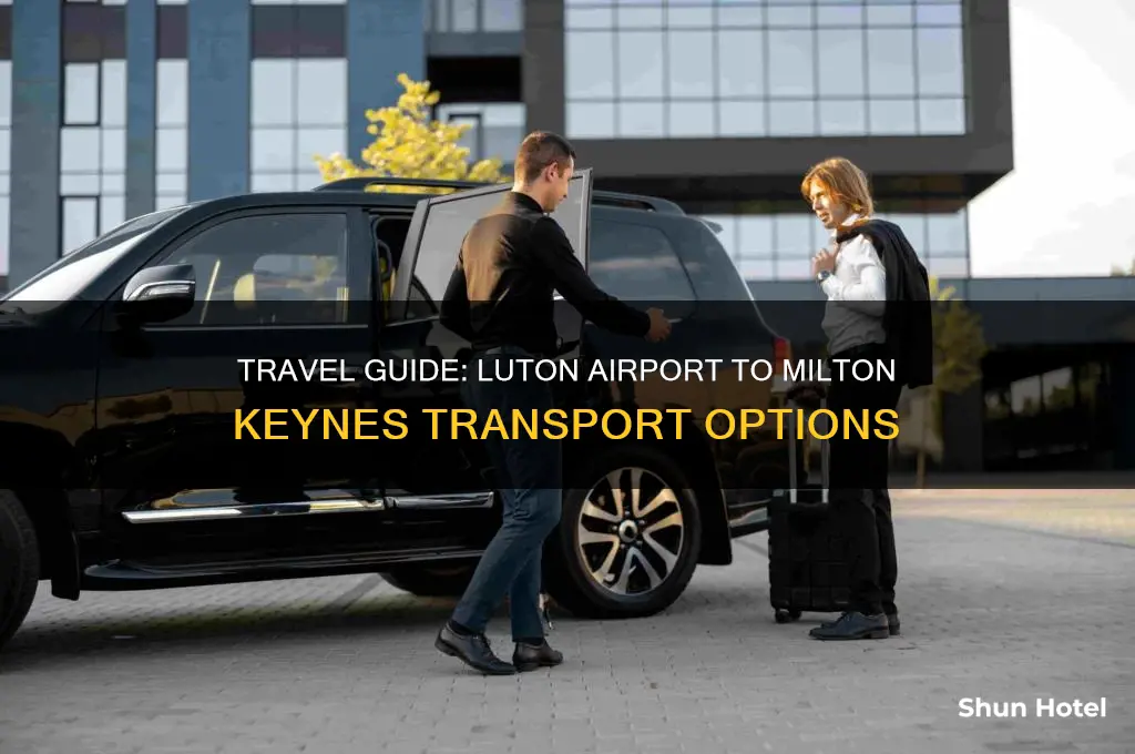 how to get to milton keynes from luton airport