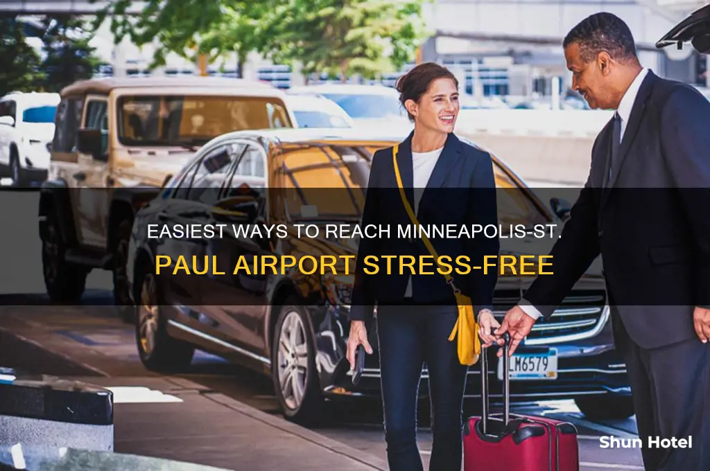 how to get to minnepolis st paul airport