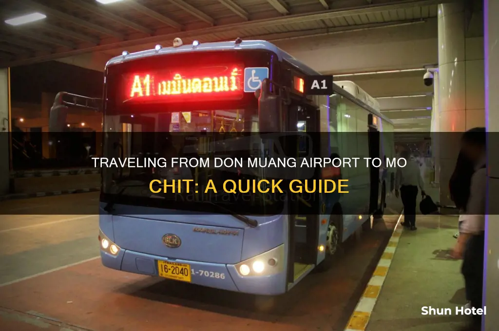 how to get to mo chit from don muang airport