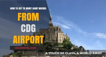 Travel Guide: CDG Airport to Mont Saint-Michel Easy Route