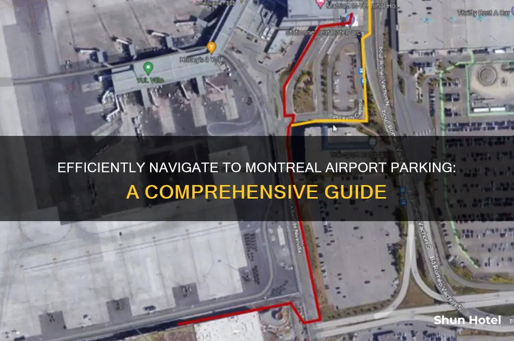how to get to montreal airport parking