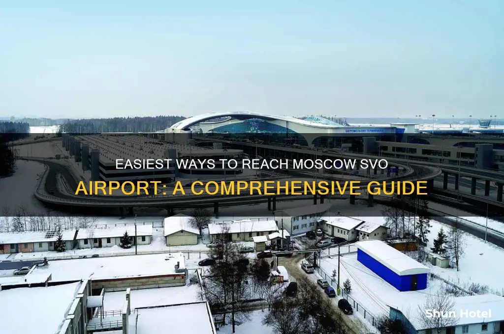 how to get to moscow svo airport
