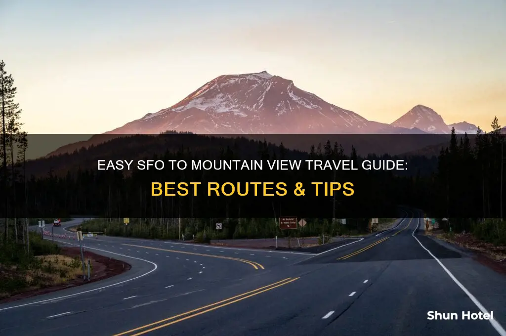 how to get to mountain view from san francisco airport