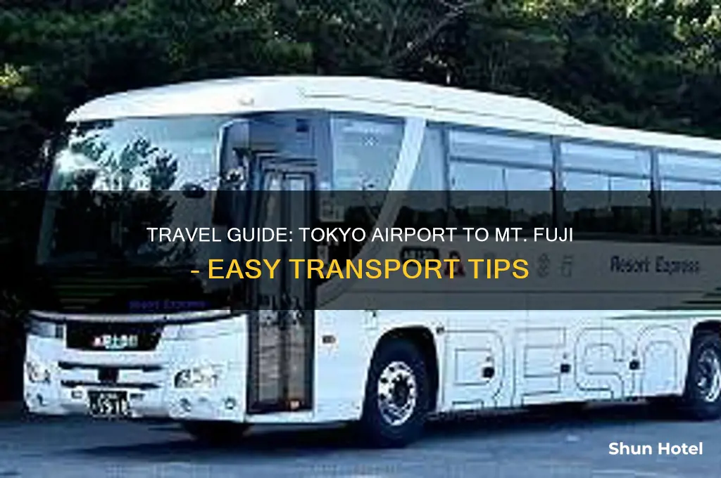 how to get to mt fuji from tokyo airport