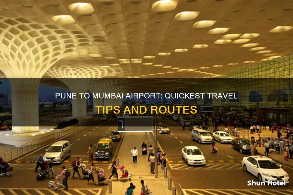 how to get to mumbai airport from pune