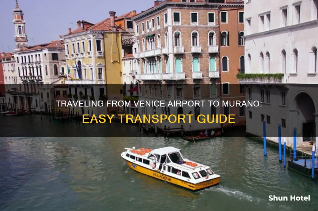 how to get to murano from venice airport