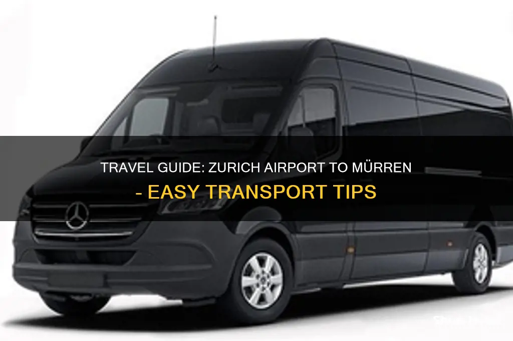 how to get to murren from zurich airport