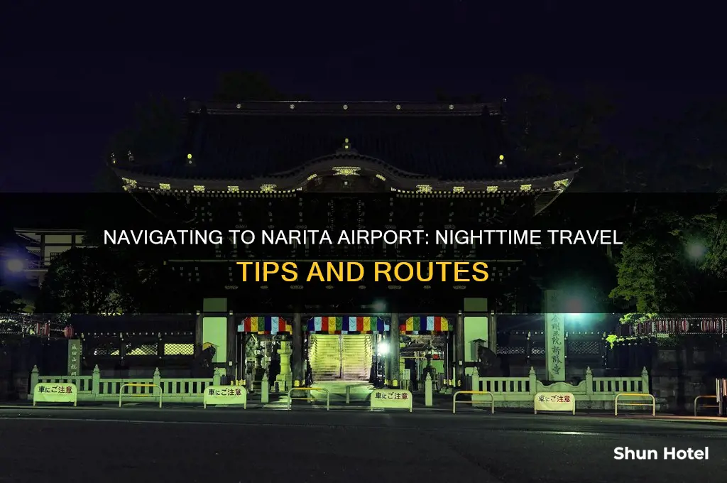 how to get to narita airport at night