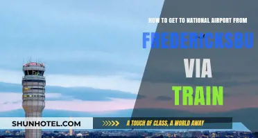 Traveling from Fredericksburg to National Airport by Train: A Guide
