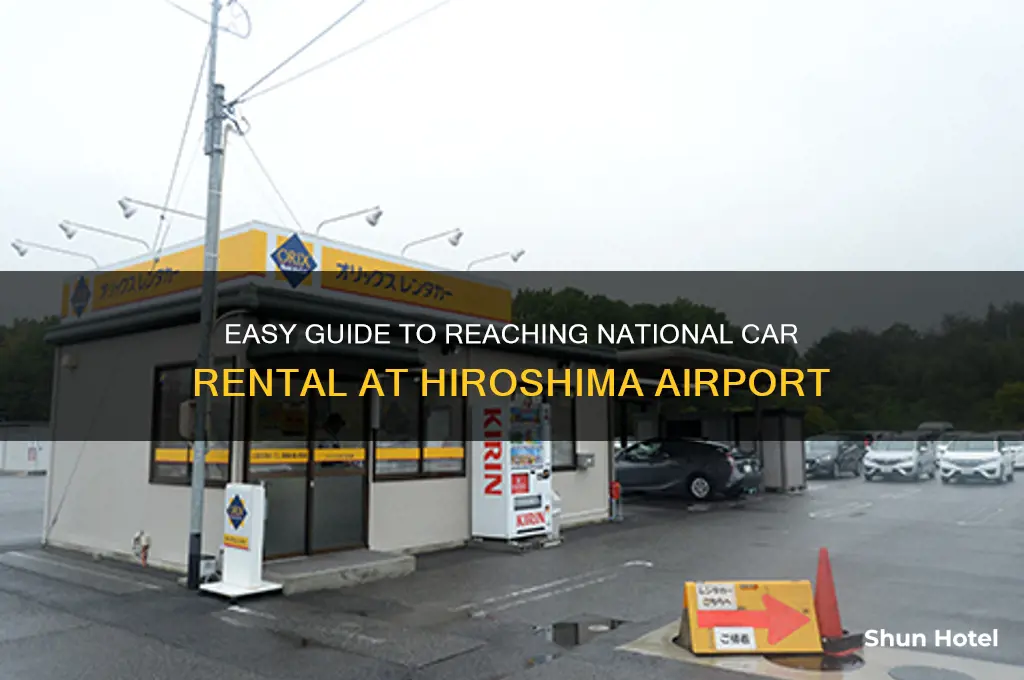 how to get to national car rental hiroshima airport