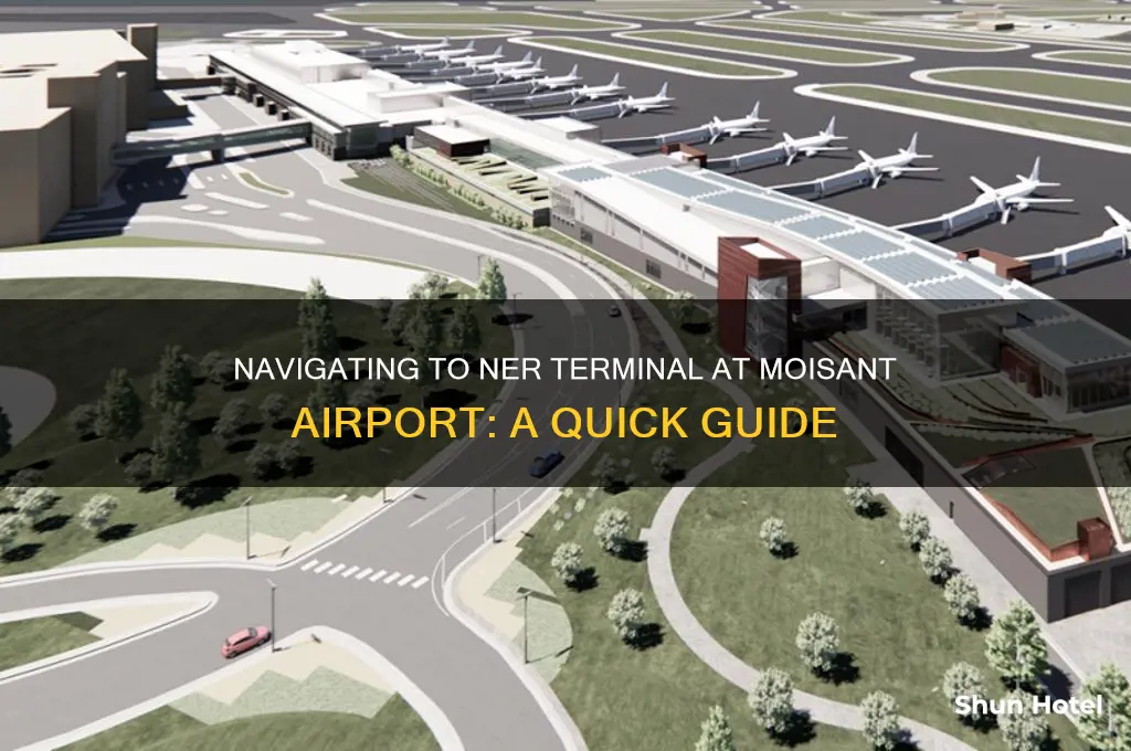 how to get to ner terminal at moisant airport