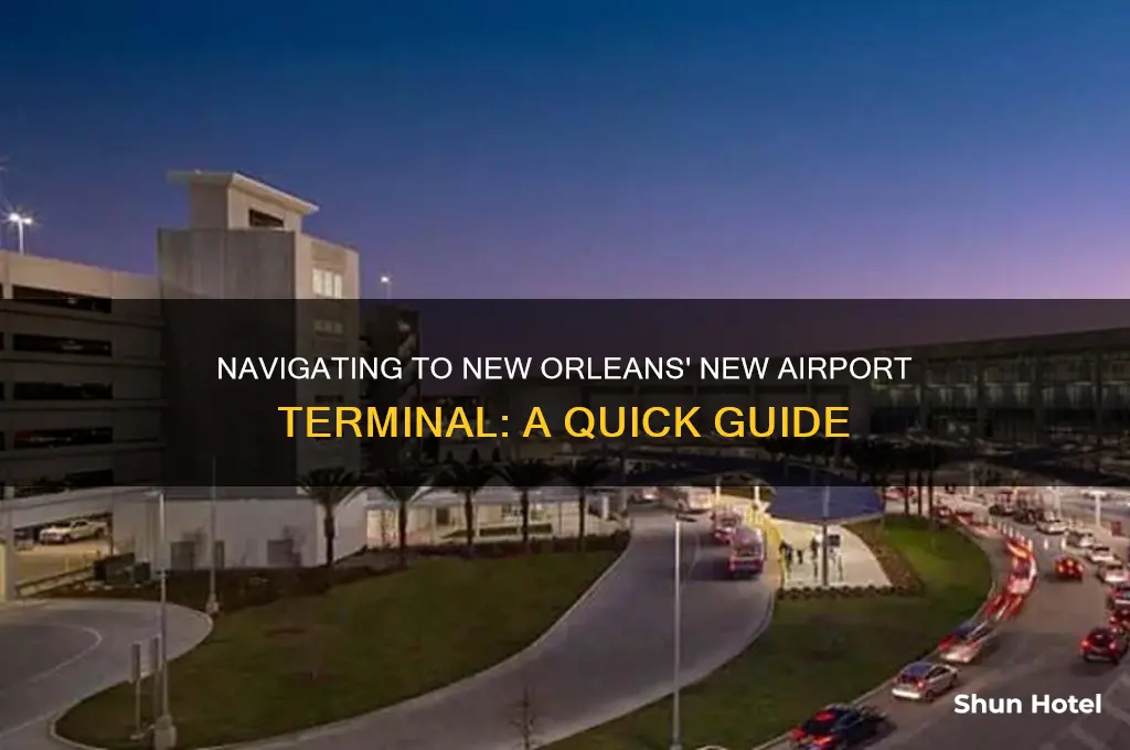how to get to new airport terminal in new orleans