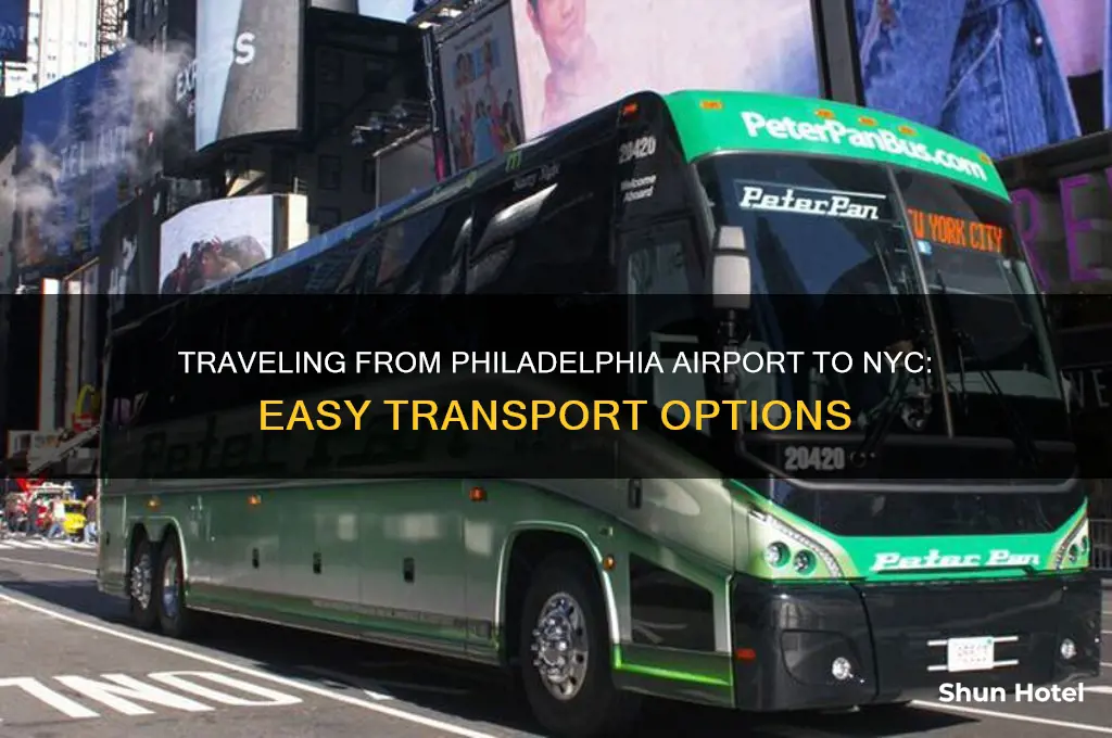 how to get to new york city from philadelphia airport