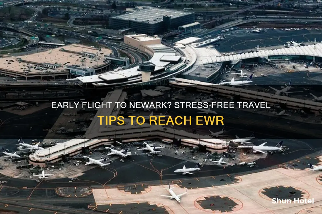 how to get to newark airport for early flight
