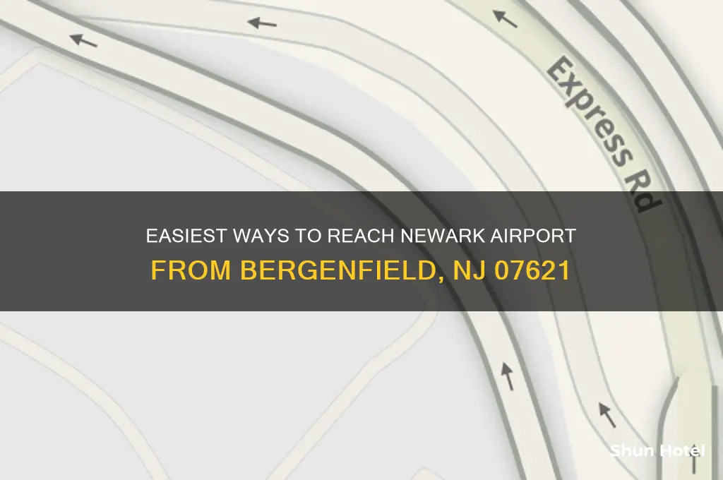 how to get to newark airport from bergenfield nj 07621
