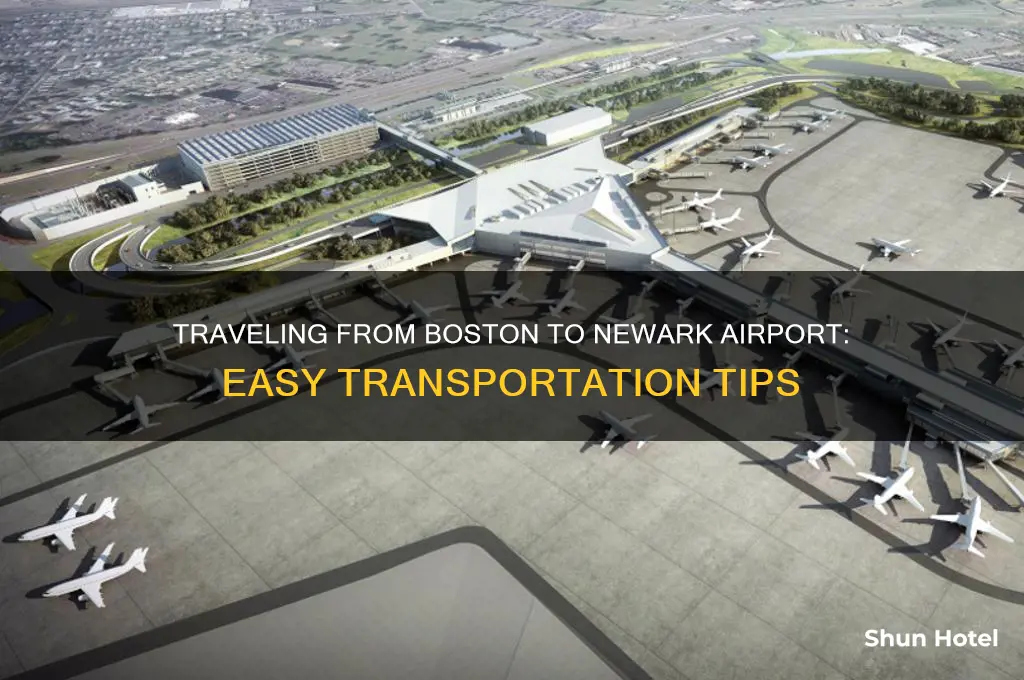 how to get to newark airport from boston