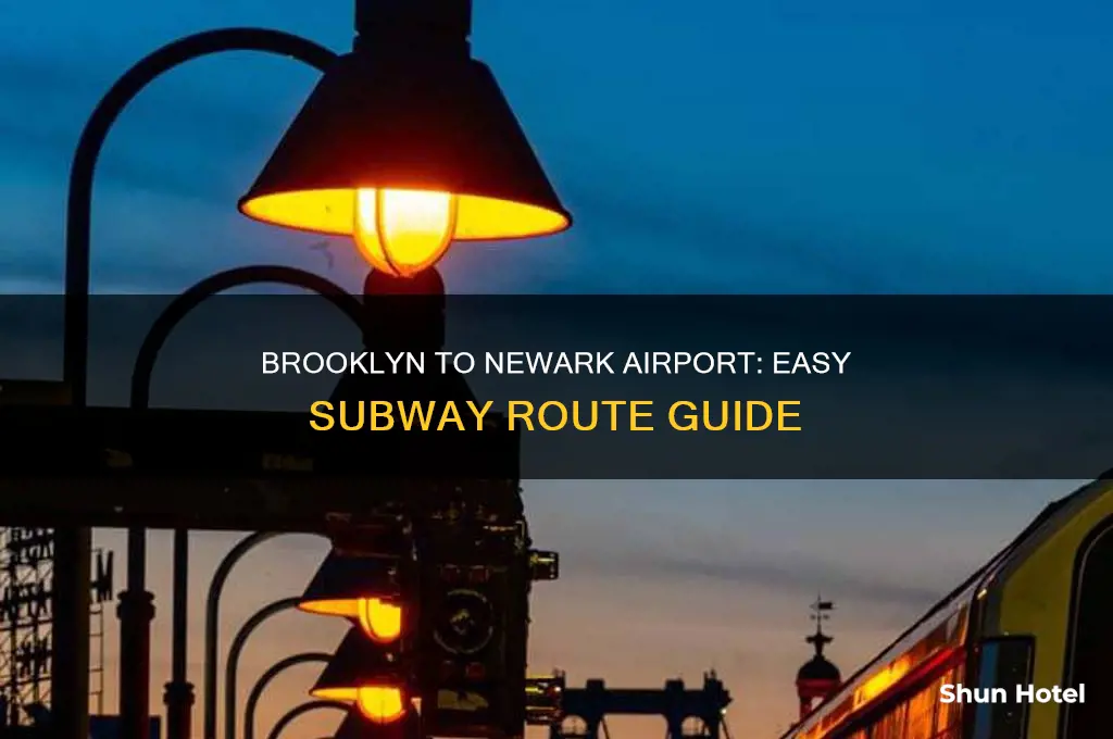 how to get to newark airport from brooklyn by subway