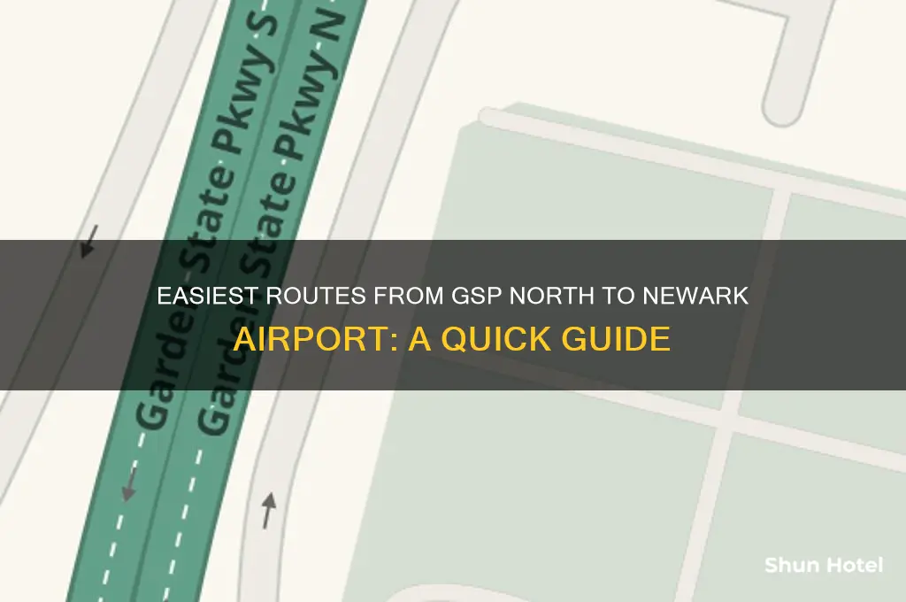 how to get to newark airport from gsp north