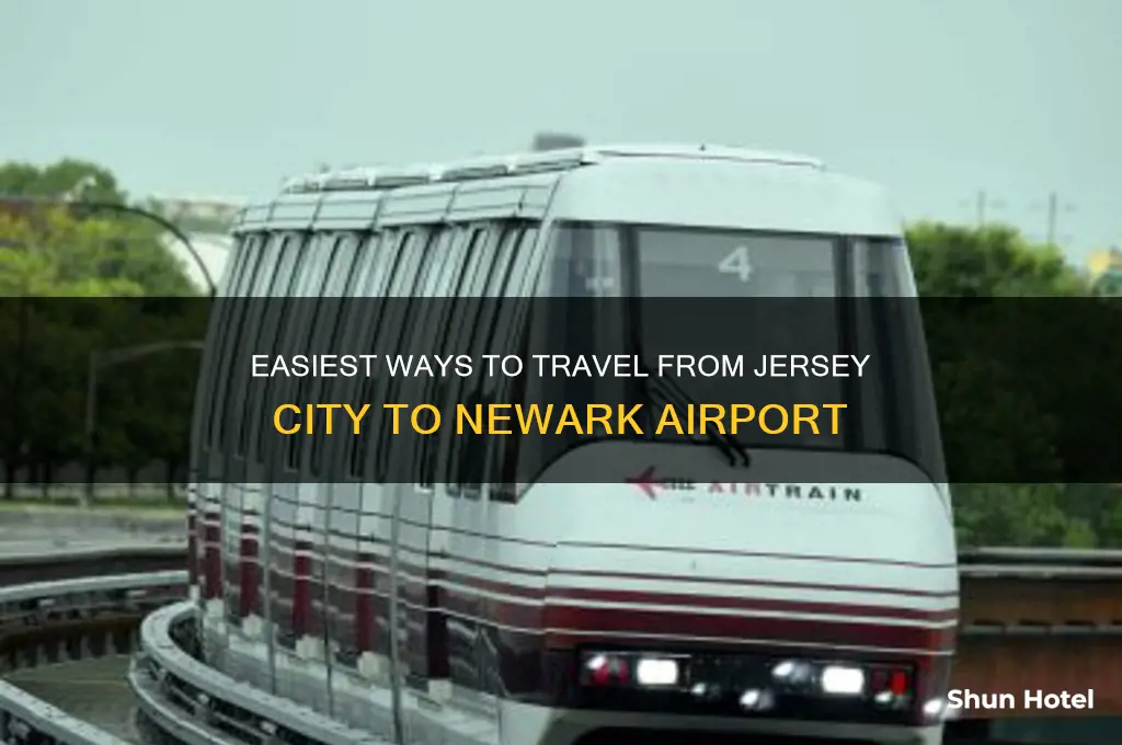 how to get to newark airport from jersey city