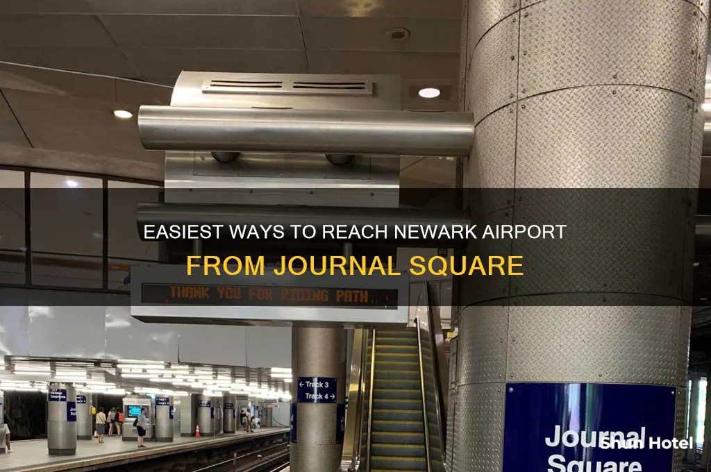 how to get to newark airport from journal square