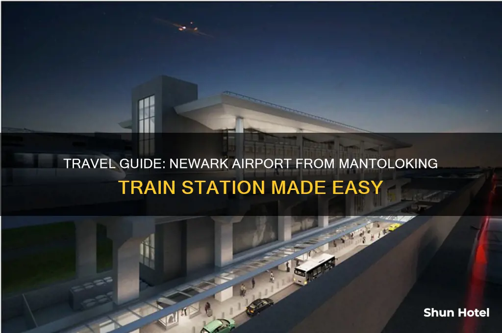how to get to newark airport from mantouk train station