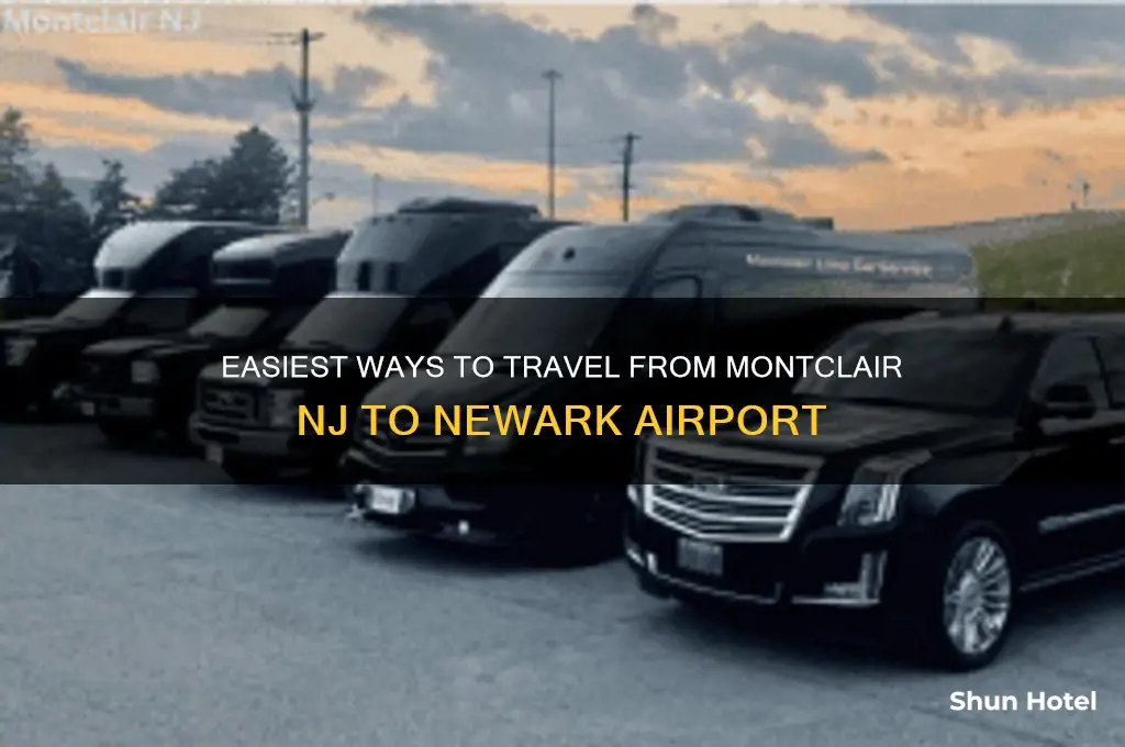 how to get to newark airport from montclair nj