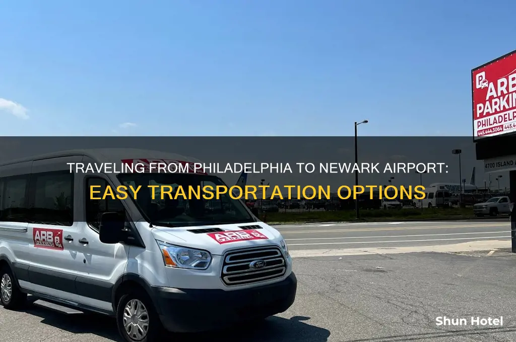 how to get to newark airport from philadelphia