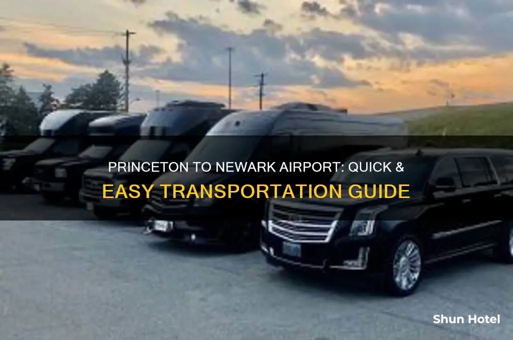how to get to newark airport from princeton nj