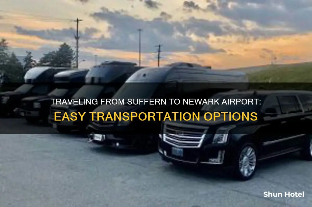 how to get to newark airport from suffern