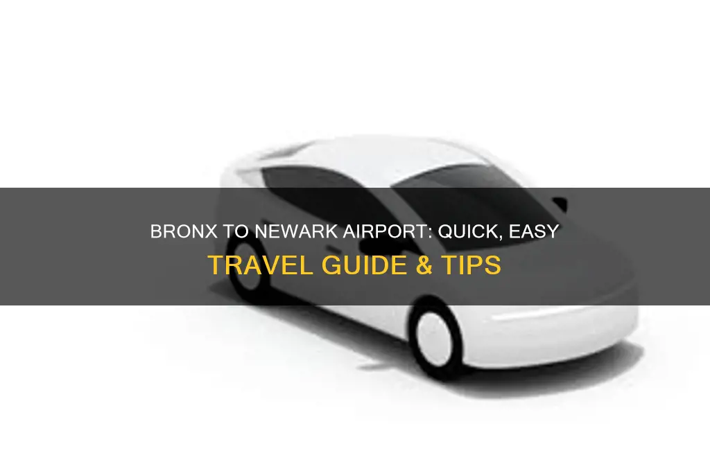 how to get to newark airport from the bronx
