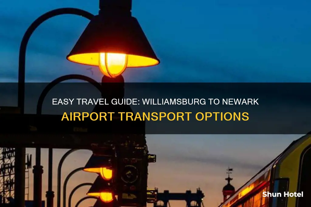 how to get to newark airport from williamsburg