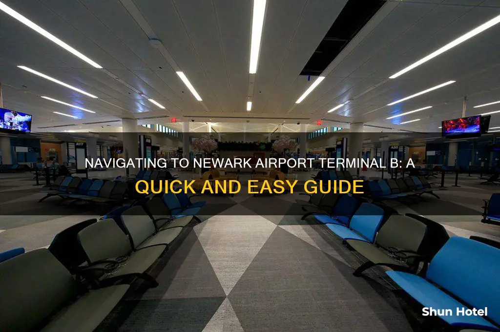 how to get to newark airport terminal b