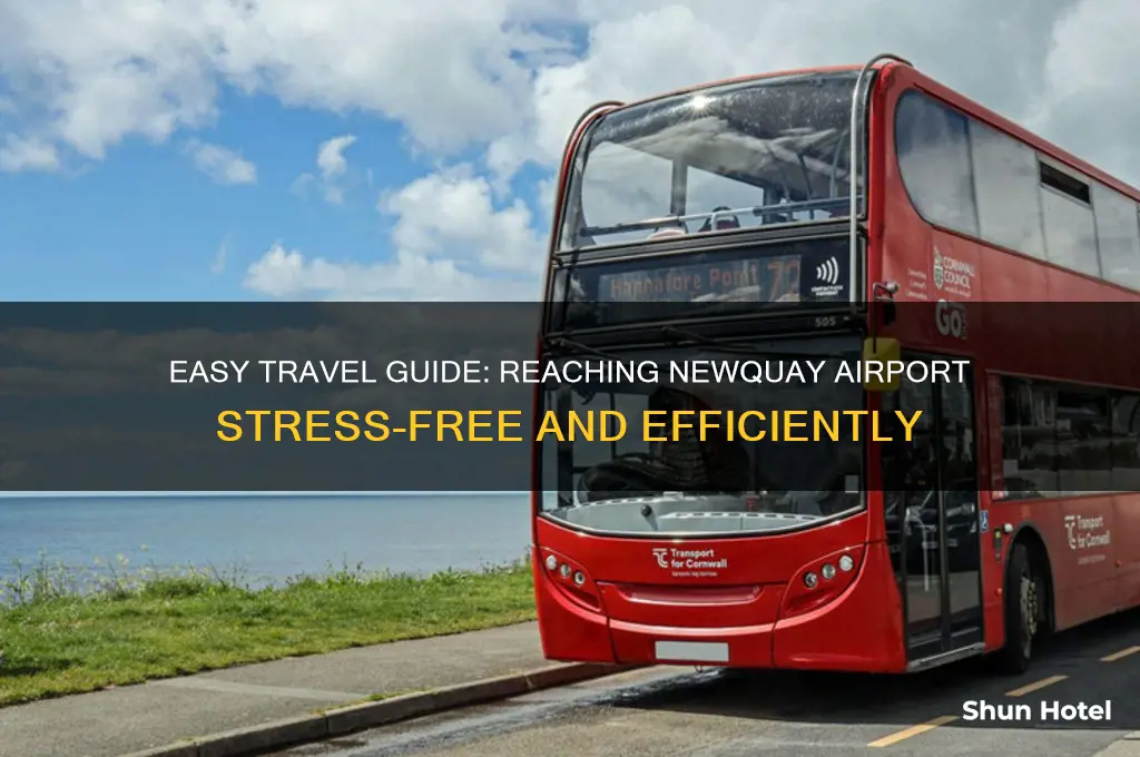 how to get to newquay airport