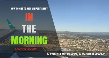 Early Morning Travel Tips: Reaching Nice Airport Stress-Free and On-Time