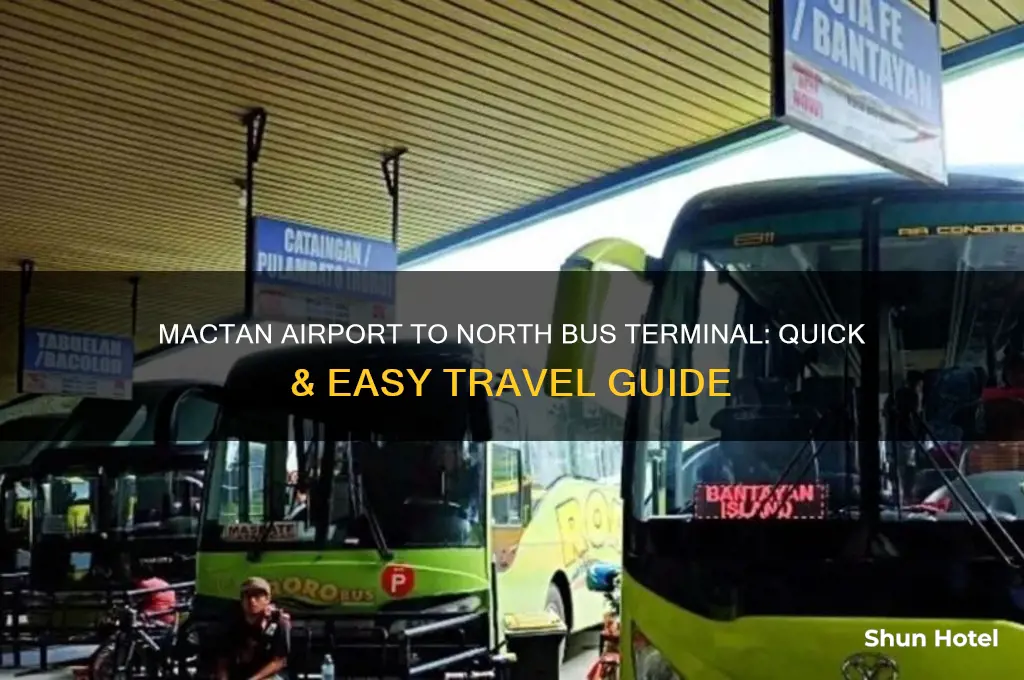 how to get to north bus terminal from mactan airport