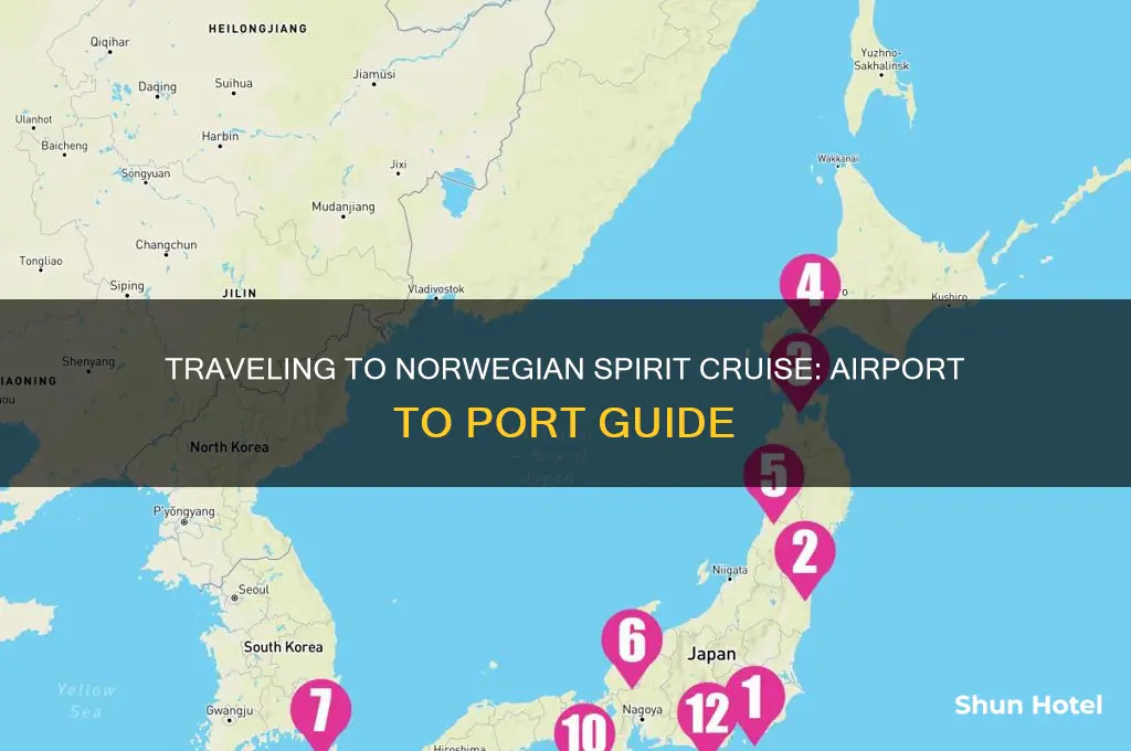 how to get to norwegian spirit cruiseline from the airport