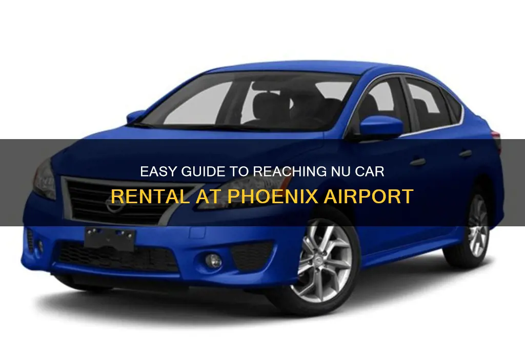 how to get to nu car rental phoenix airport