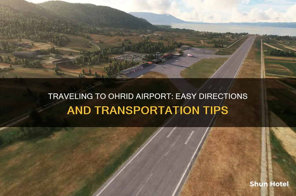 how to get to ohrid airport