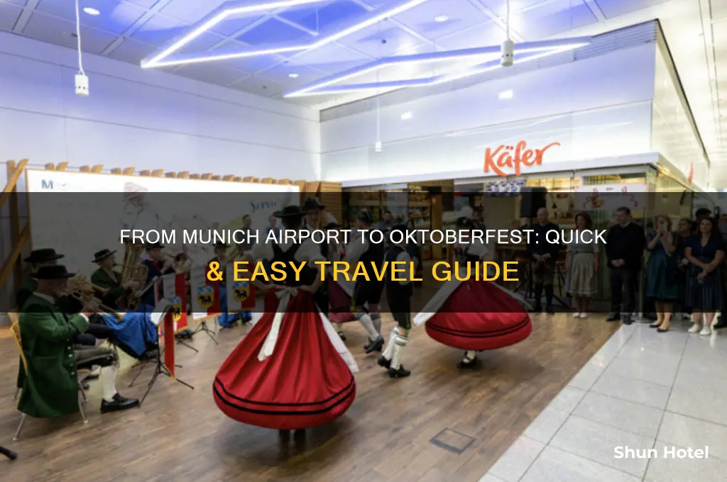 how to get to oktoberfest from munich airport