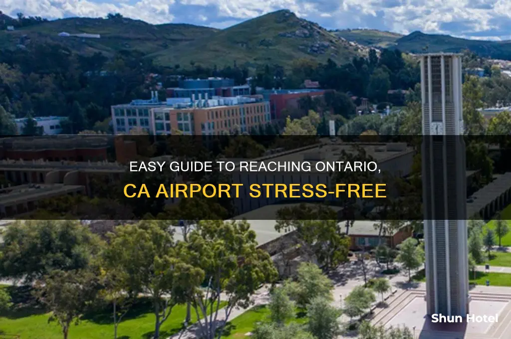 how to get to ontario ca airport