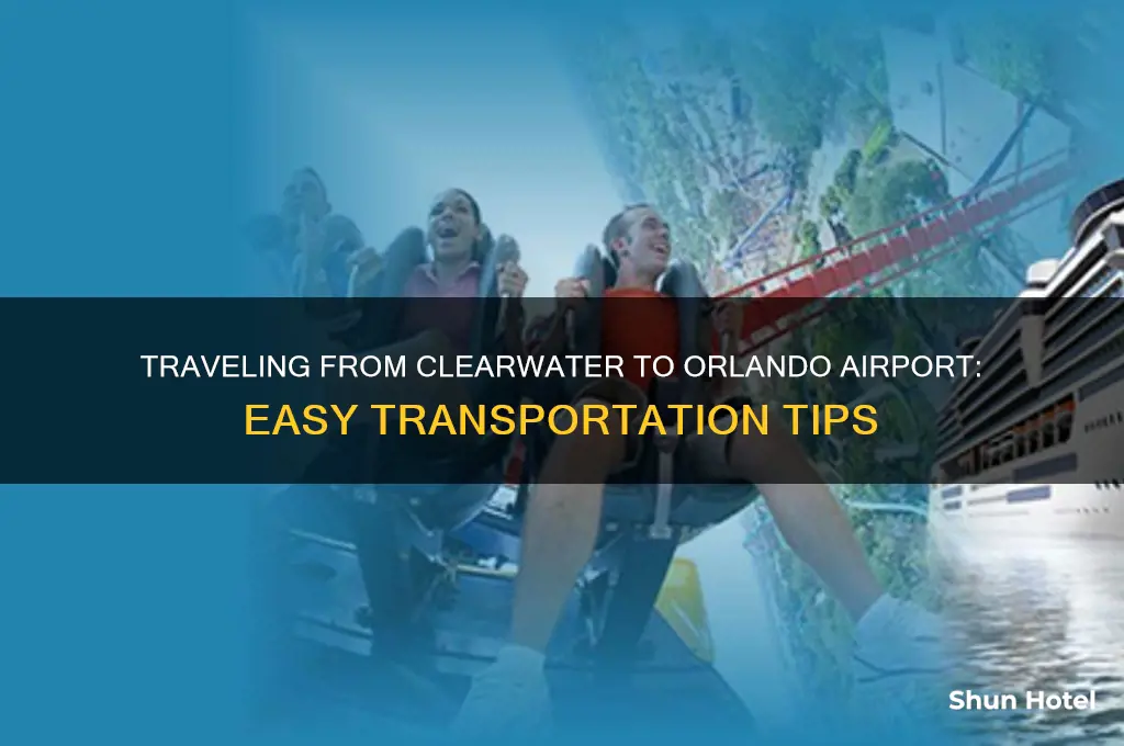 how to get to orlando airport from clearwater fl